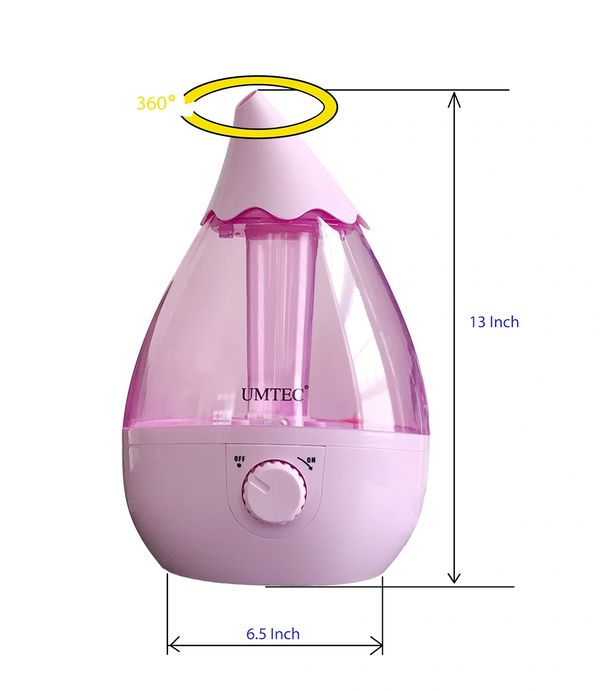 Pink ultrasonic humidifiers