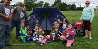 Coaching kid's soccer