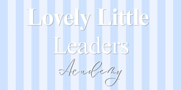 Elegant logo for Lovely Little Leaders Academy.
