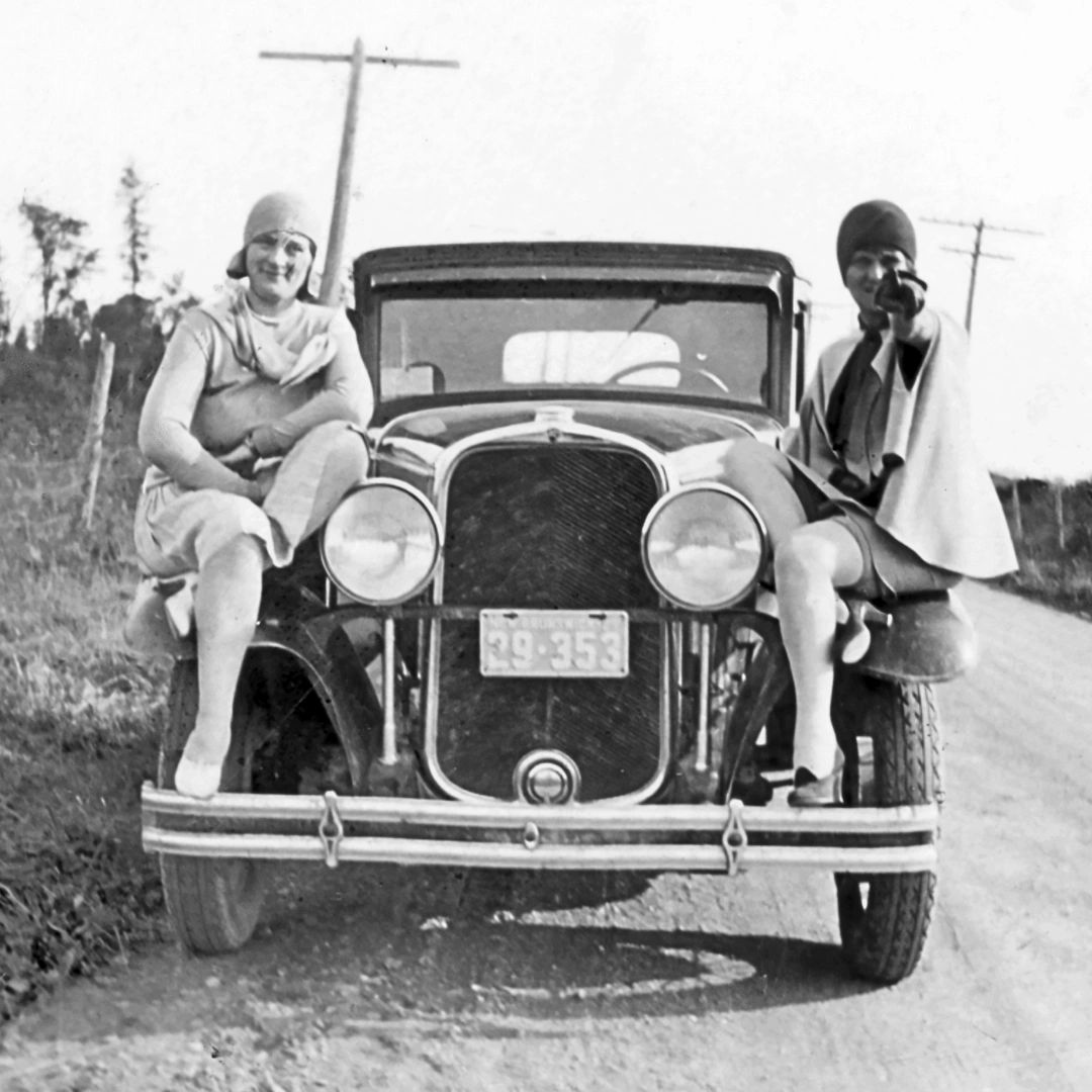 These ladies are rum runners, smuggling booze over the border with Joe Walnut's Madawaska Mob.
