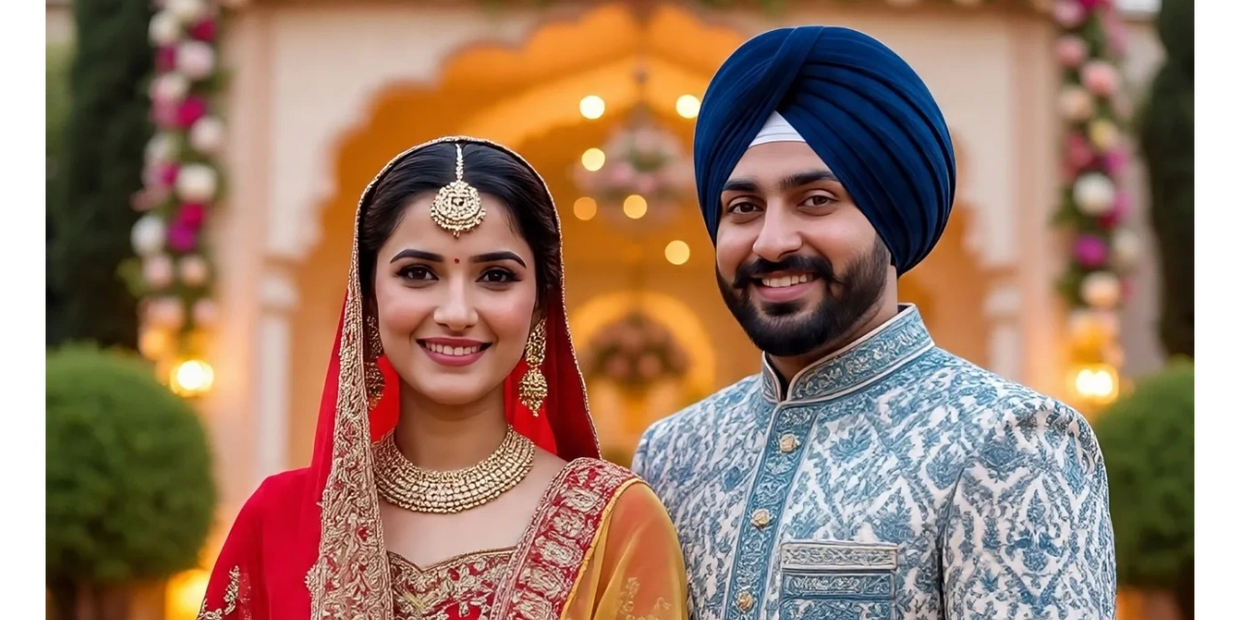 punjabi wedding picture