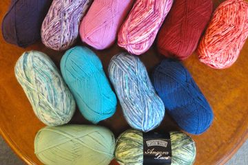 Universal Angora Lace sock yarn angora blend