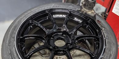 advan rims tires mount balance