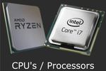 We Buy , Liquidate , or consign Cpu's / Processors from AMD and Intel ,   Core I7 , I9 Ryzen