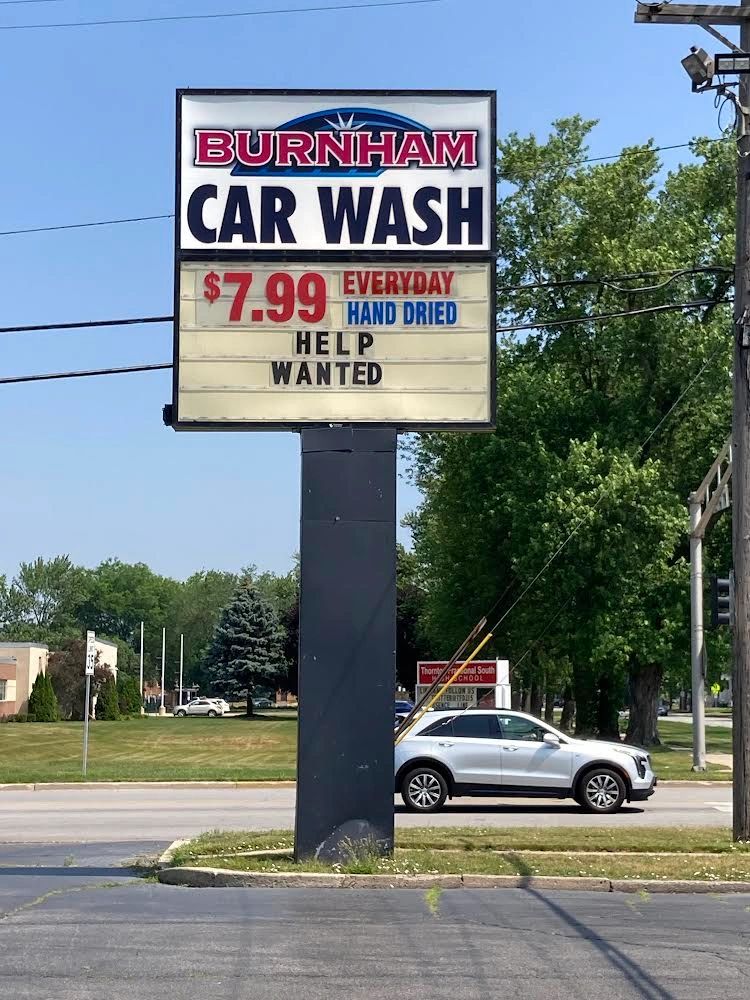 Hand Car Wash Sign