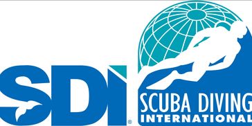 SDI scuba diving lessons.
