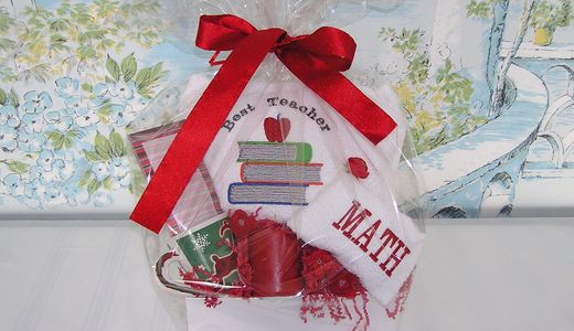 A calculated design - Best Teacher. Celebrate Mrs. Seneca with her name emblazoned in this gift.