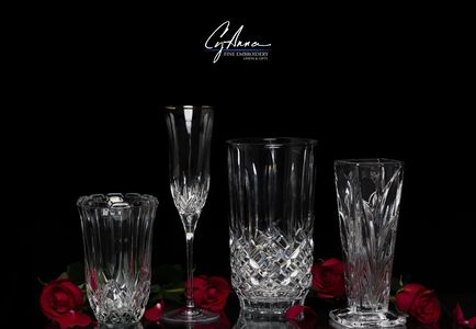 These breath taking Waterford Crystal vases may be enjoyed for years by many generations.
