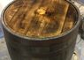 Whiskey Barrel with epoxy top
