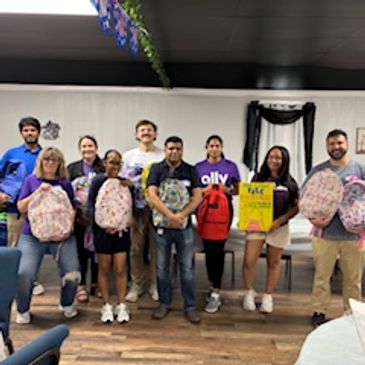 In August 2025, we packed and distributed over 250 backpacks through the generous partnerships of Wa