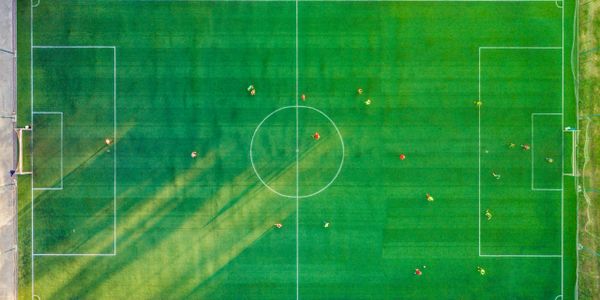 Innovative soccer tactics as seen from above