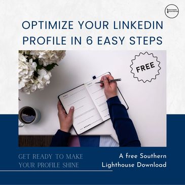 Free downloadable guide to optimizing your LinkedIn profile in 6 steps