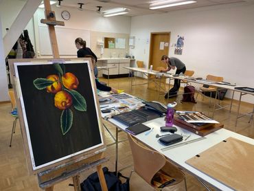 Zitronenbüschel, Arbeitsplatz, Hanns Honecker