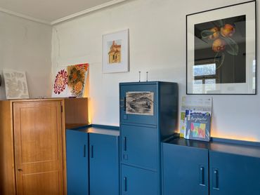 Zitronenbüschel, mit Rahmung, Hanns Honecker