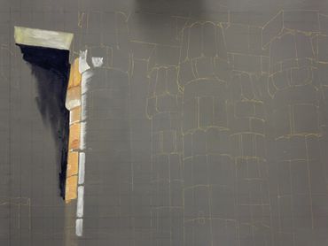 Ägyptische Säulen, Schritt 2, Hanns Honecker