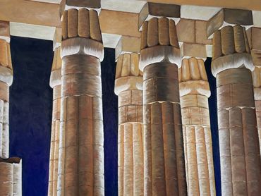 Ägyptische Säulen, Finaler Schritt, Hanns Honecker