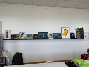 Hommage an Franz Marcs Tiger, Werkschau, Hanns Honecker