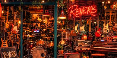 Visit our Reverb Shop for the latest Inventory and deals!