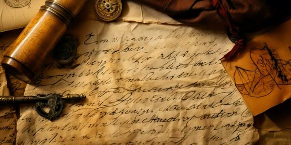 historic cursive document