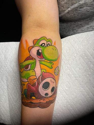 Yoshi tattoo