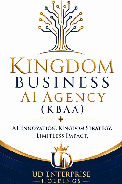 Logo for Kingdom Business AI Agency by UD Enterprise Holdings.