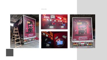 Road-Show Truck production for Biskrem activation campaign.
Experiential marketing and brand activation setup produced by 3Pro’s Production Solutions.