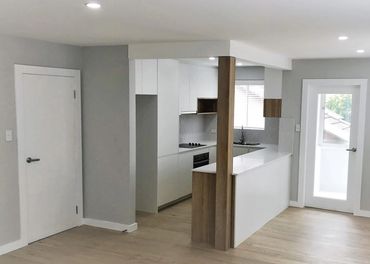 splash back bench tops polyurethane kitchen timber oven cooktop skirting floor boards fresh new apar