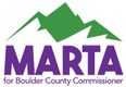 Marta for Boulder County Commissioner