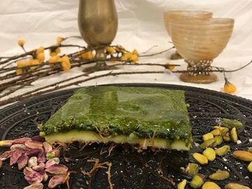 pistachio knafe