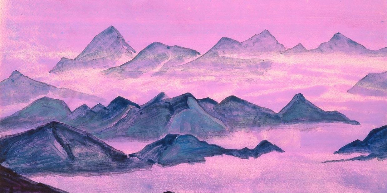 Holy Himalayas, 1934, Nicolas Roerich