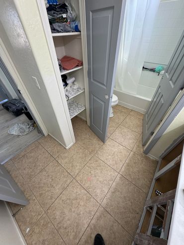 Before the 12x24 Installation in phoenix