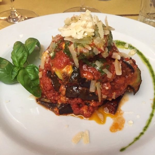Parmigiana eggplant