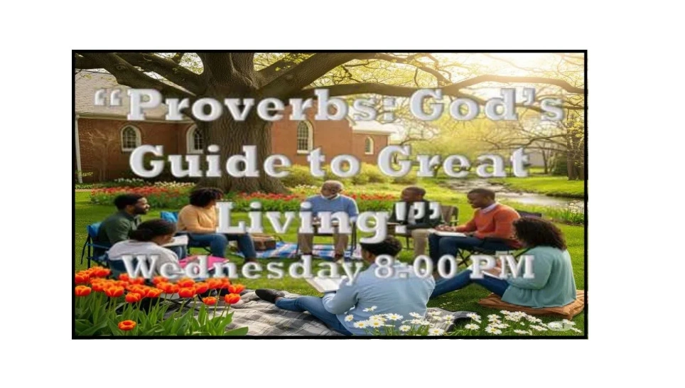 Join our Wednesday Bible study online.