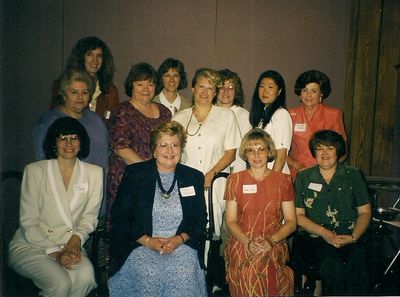 Pictured above are some of the founding members of WOMEN, named at the end of the text.