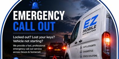Emergency car locksmith call out service in Devon & Somerset.
