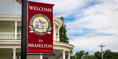 Town of Braselton sign