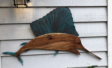 Sailfish wall art
