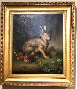 Peter Wenceslaus Painting
Fine Painting Of A Hare
Hare Painting