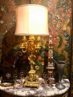 Bronze Dore Lamp Louis XIV
Antique Lamps
Antique Lighting 
Antique Store Dallas