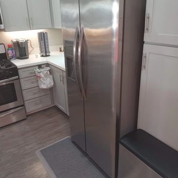 refrigerator install