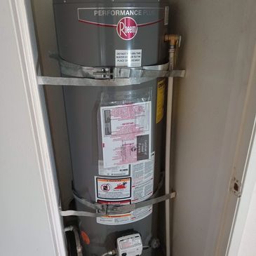 water heater install