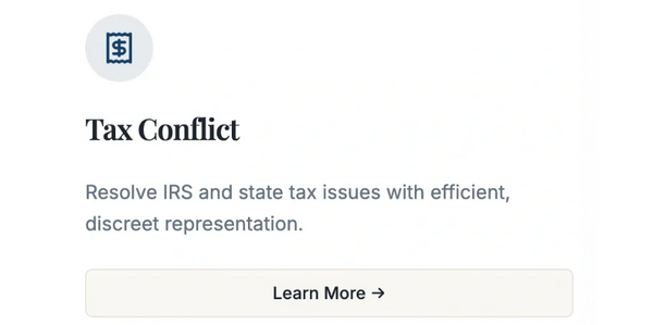 IRS and Washington State Tax Controversies, Tax Court Litigation