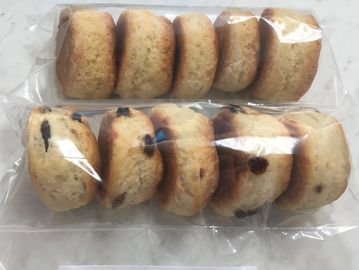 A pack of 10 smaller afternoon tea scones, 5 plain and 5 fruit.