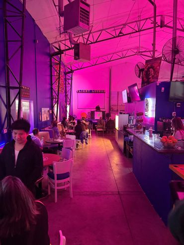 Members enjoying the club