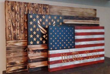 US Flag, We the people, Air Force, challenge coin display, challenge coin flag