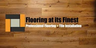 Logo for Flooring at its Finest, specializing in professional flooring and tile installation.