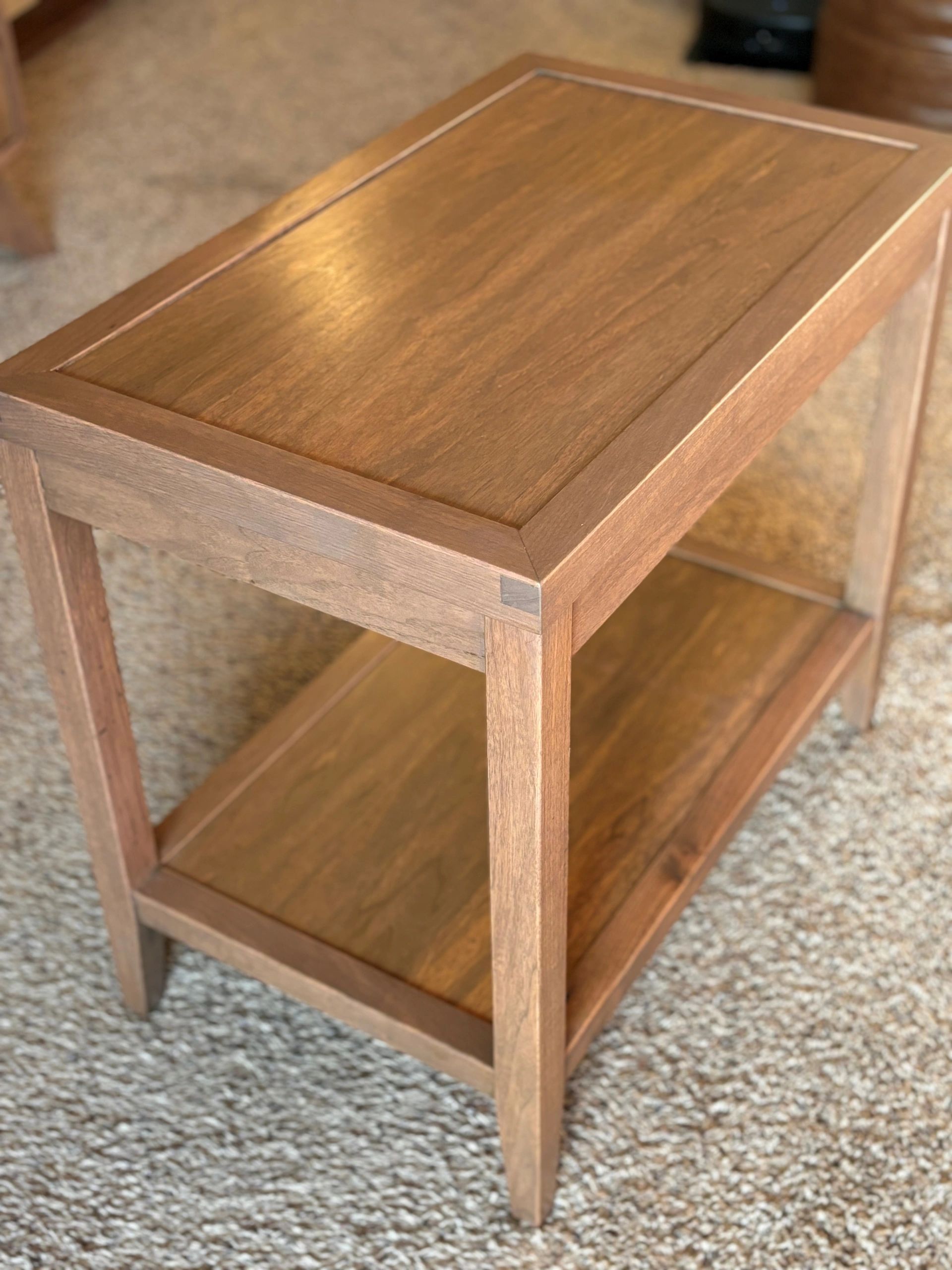 Solid Wood Side Table