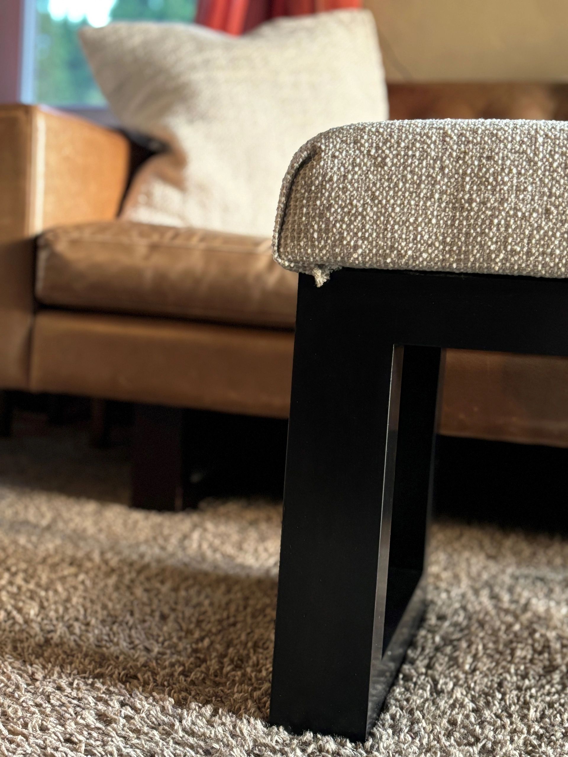 Bench leg detail