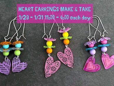 Shrinkets
Julie Haymaker
earrings
make and take
DIY
knot just beads
hearts
Valentine's Day
handmade