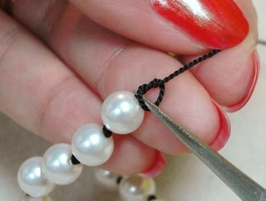 jewelry repair
knot just beads 
pearl knotting
restringing
stretchy bracelet repair
earrings